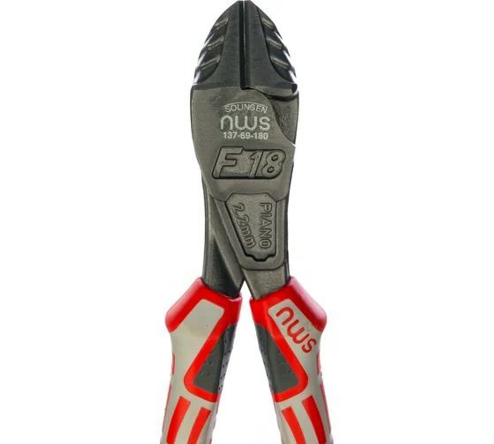 NWS Бокорезы силовые 180 мм, покрытие TitanFinish, рукоятки SoftGripp 3K