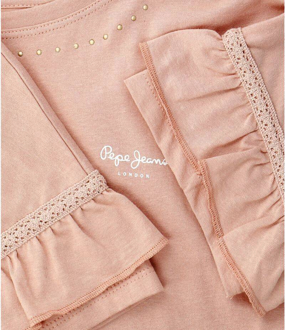 футболка sharon Pepe Jeans London - пудро-розовый(PG502724)