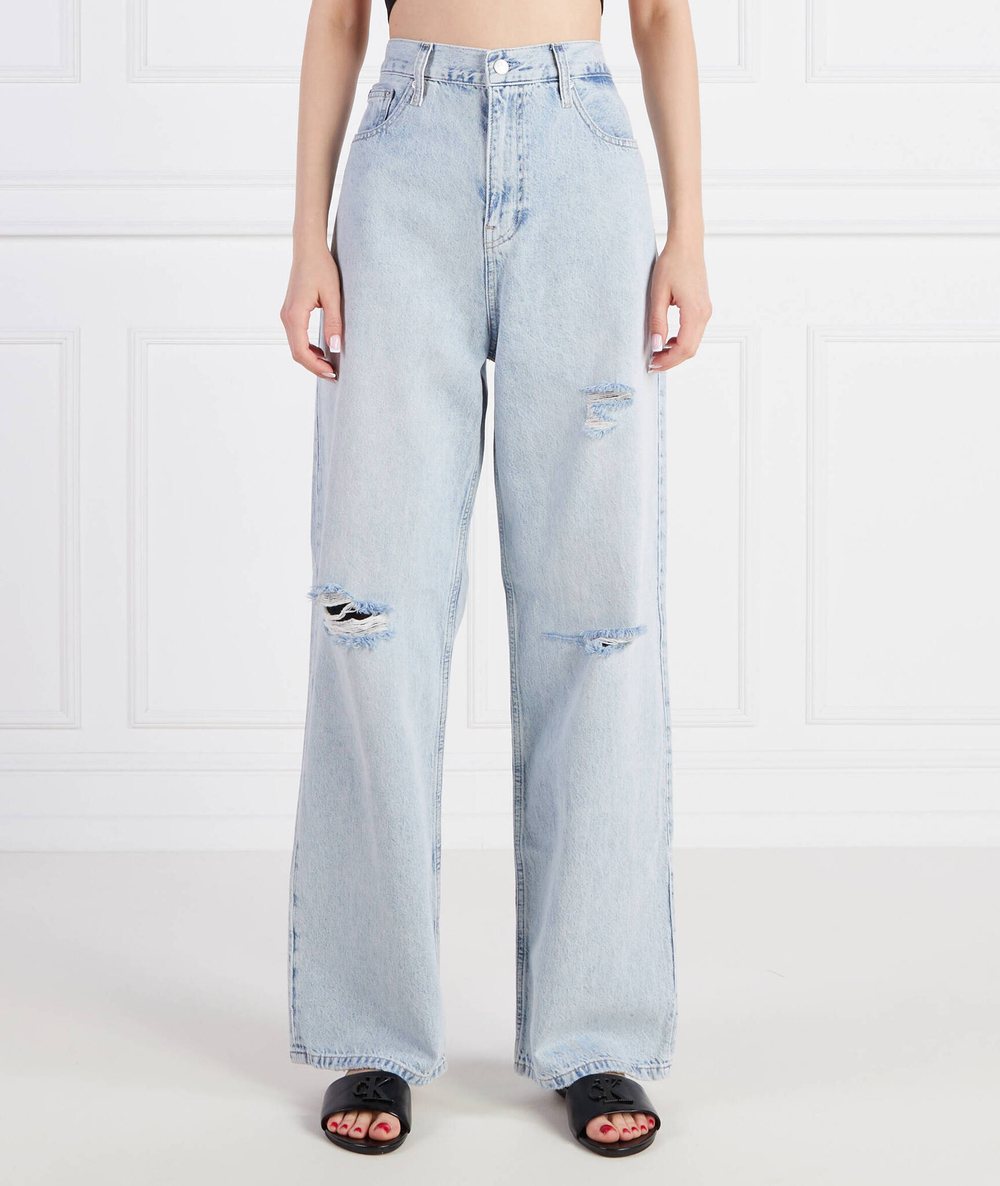 Джинсы CALVIN KLEIN JEANS - голубой(J20J220183)