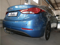 Фаркоп оцинкованный Galia H099C для Hyundai Elantra 2011-2016(паспорт и сертификат в комплекте)(без электрики)