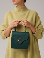 Кожаная сумка Deboro 30521 форест