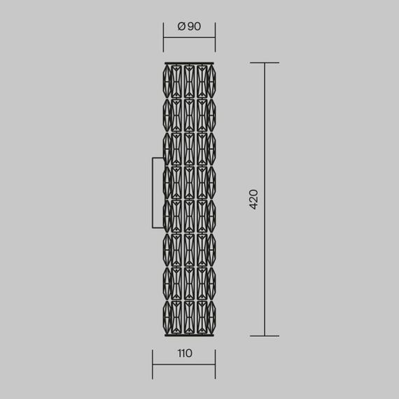 Бра Maytoni Talento DIA008WL-02CH