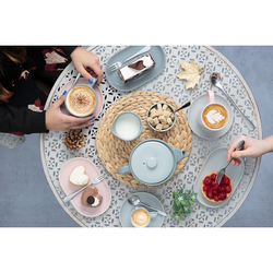 Миска cafe concept d 9 см серая