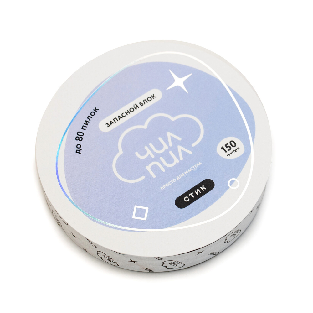Блок запасной файл-ленты СТИК для пластиковой катушки 150грит (8м) ЧИЛПИЛ
