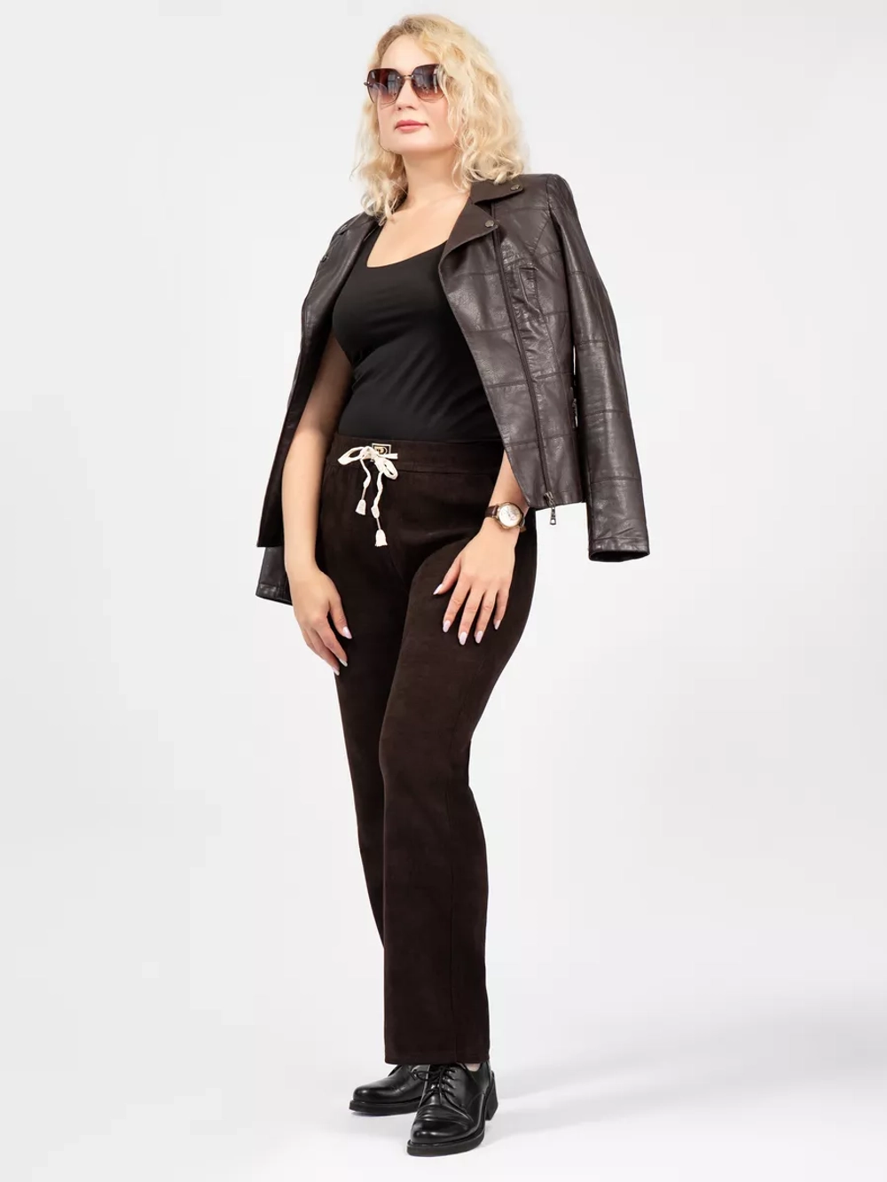 брюки вельветовые широкие палаццо на резинке