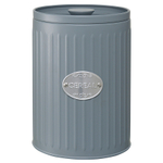 Банка для хранения крупы zinco, 2,2 л, серая