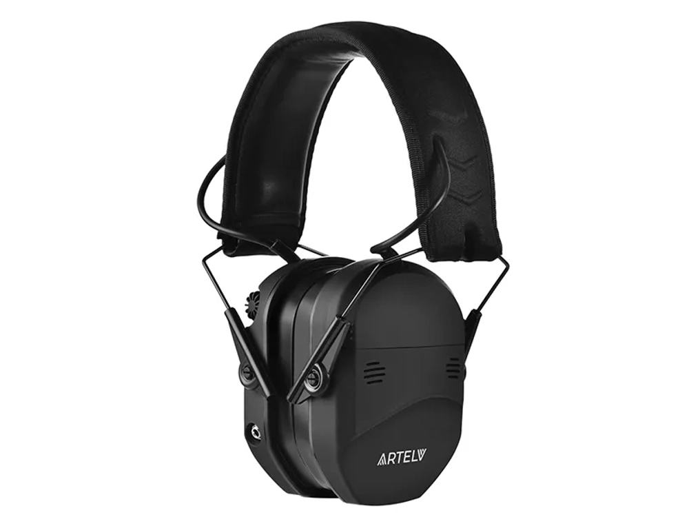 Активные наушники ARTELV КРЕЧЕТ II, гелевые амбушюры, чёрные (AKRGBL2)