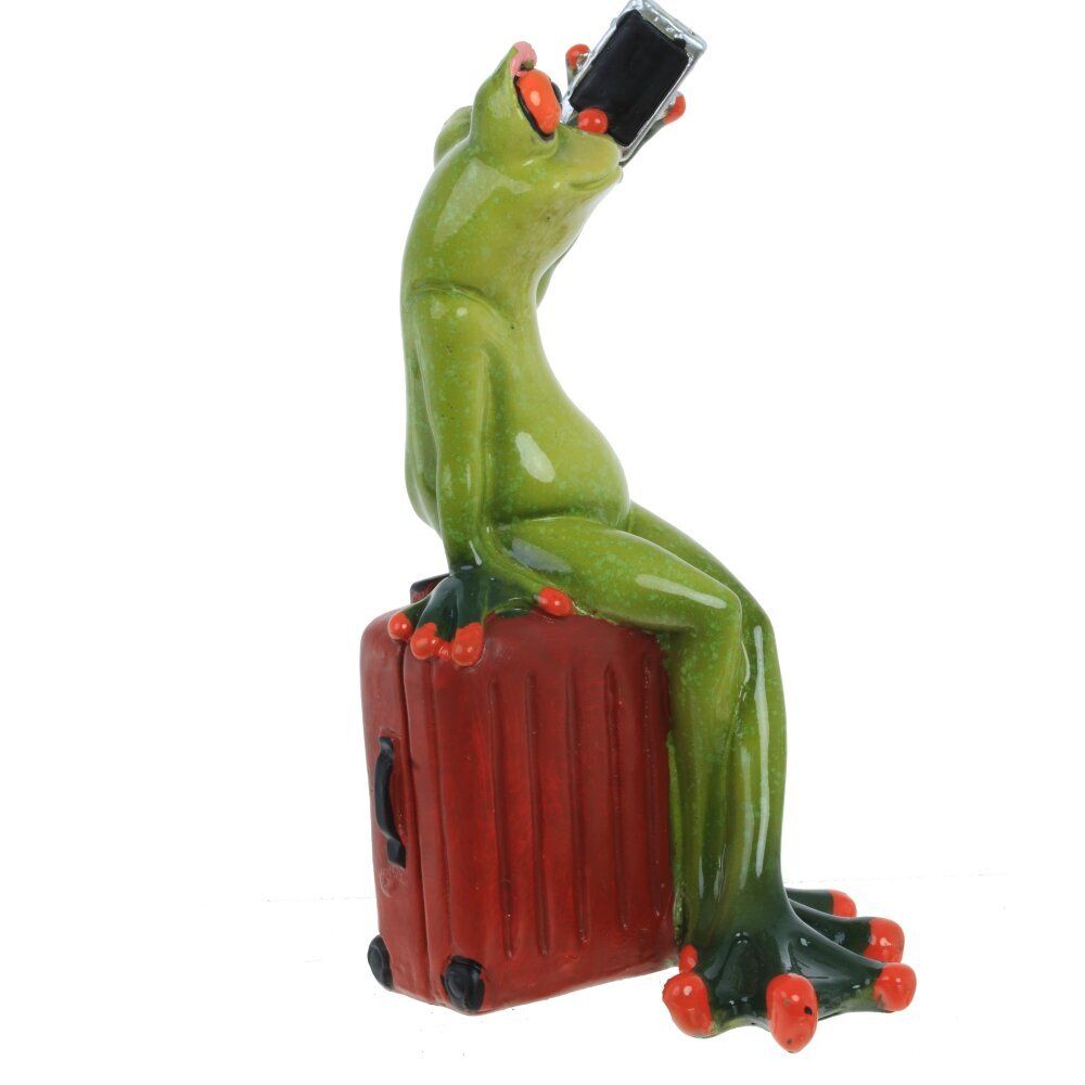 GAEM Фигурка декоративная "Лягушка", L8 W10 H15,5 см