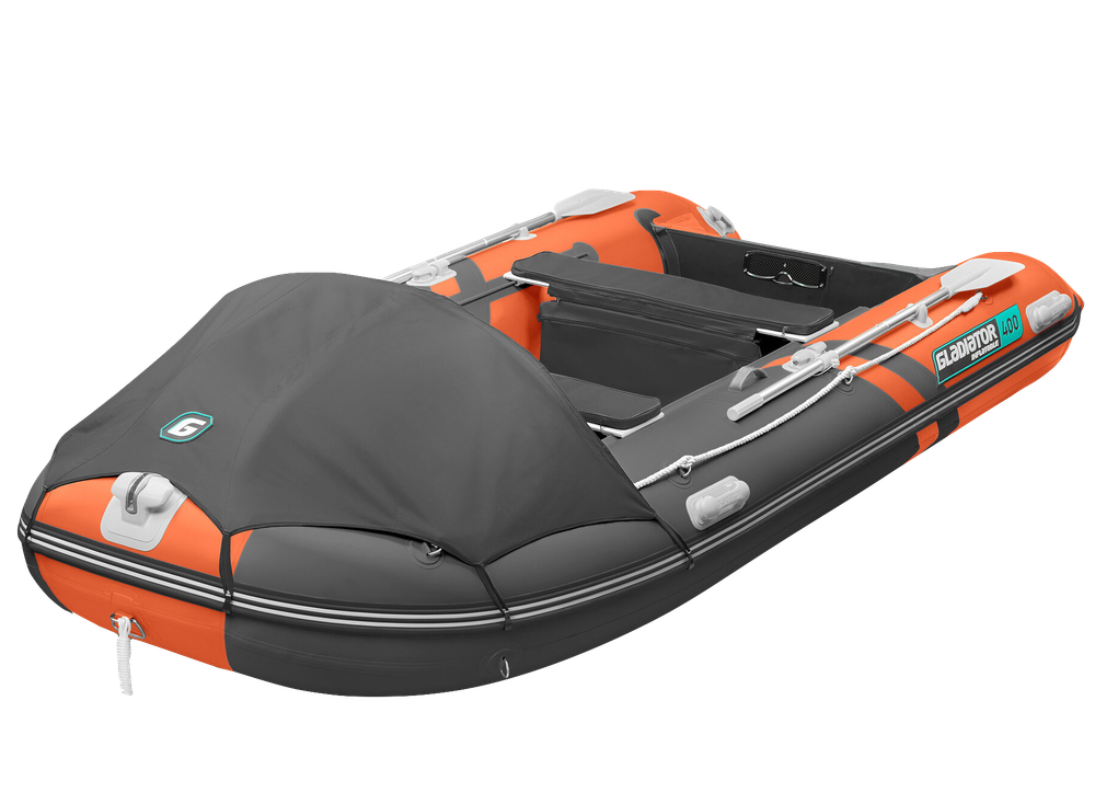 Лодка ПВХ Gladiator Active C400AL с алюминиевым полом -