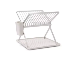 Brabantia - Складная сушилка для посуды 37х33см светло-серая / артикул   139383  / GTIN 8710755139383
