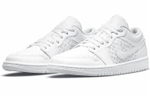 Кроссовки Jordan Air Jordan 1 Low All-White (Женская размерная сетка)
