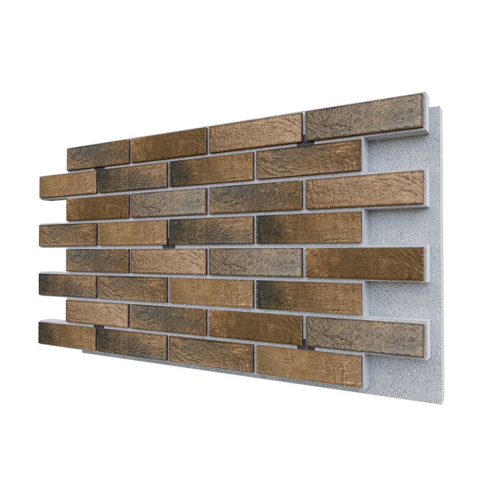 Негорючая термопанель ППС PRO Cerrad Loft Brick Cardamon 0,612 м², 1020x600 мм