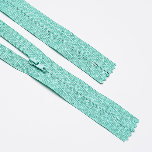 Молнии/Спиральная н/р №3/18см голубой 904