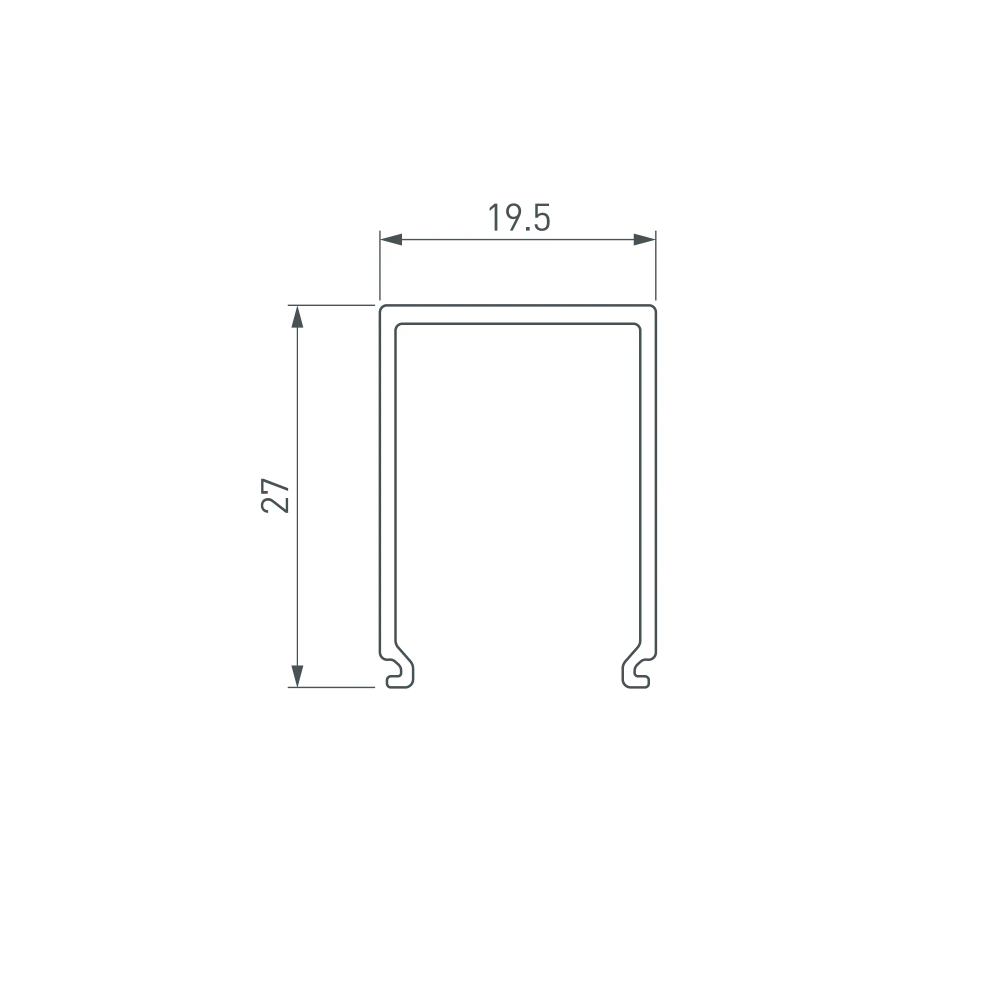 Экран ARH-WIDE-(B)-H20-2000 RCT Clear-PM (Arlight, Пластик) 018817