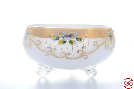 Тройножка Bohemia Star Crystal белая 20см