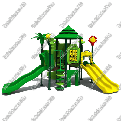 Детская игровая площадка «Тропический мир»