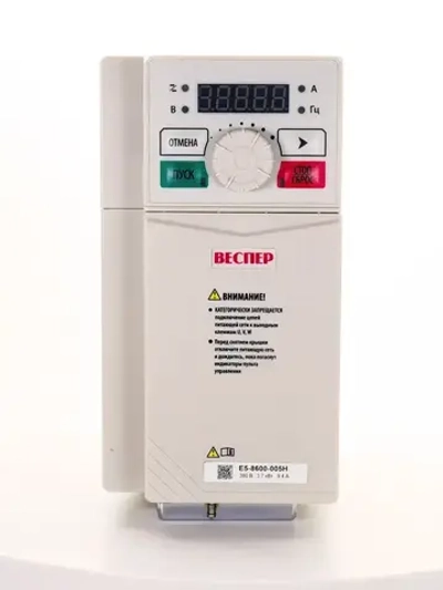 Веспер E5-8600-005H 3,7кВт 380В, преобразователь частоты со съемным пультом