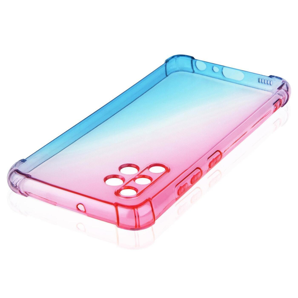 Чехол ROSCO для Samsung Galaxy A32 оптом (арт. SS-A32-HARD-TPU-PINK-BLUE)