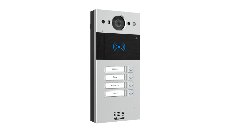 Akuvox R20BX4 SIP video doorphone (in-wall)