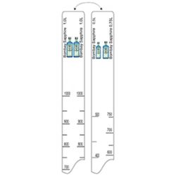 Барная линейка Bombay Sapphire (500мл/750мл/1л), P.L. Proff Cuisine