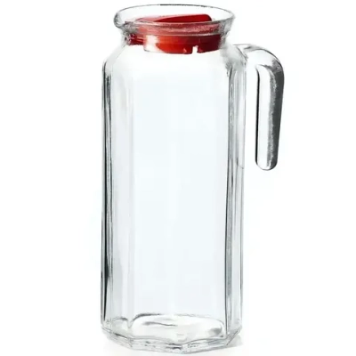 Кувшин 1000мл «Кошем» с крышкой 80051SLBR