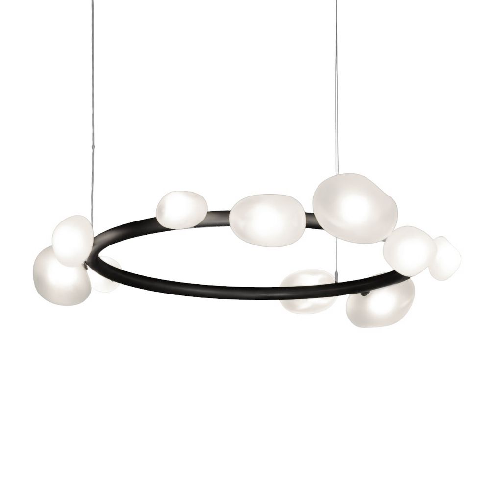 Люстра 5055P/D910 black/white