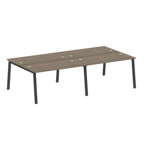 Метал Систем Рабочая станция на 4 места на А-образном м/к БА.СМ-4.3