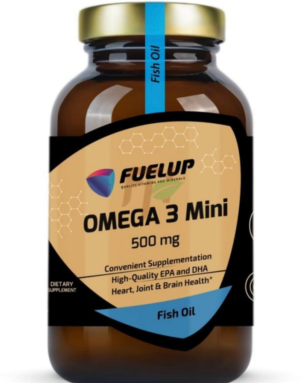 FuelUp Omega 3 Mini 500 мг. (180 капс.)