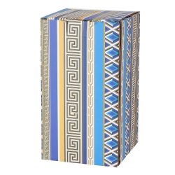 Ваза "Golden Blue" 19,5*10,7см v=600мл (фарфор) (подарочная упаковка)