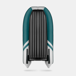 Надувная лодка GLADIATOR E330S черно-бирюзовый