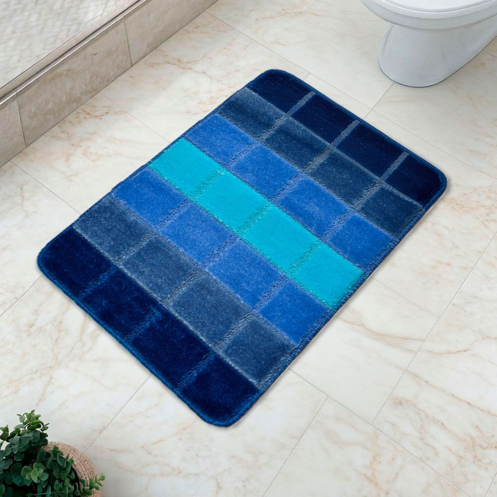 Коврик DKTX Comfort Quadro 50*80см 10мм (синий)