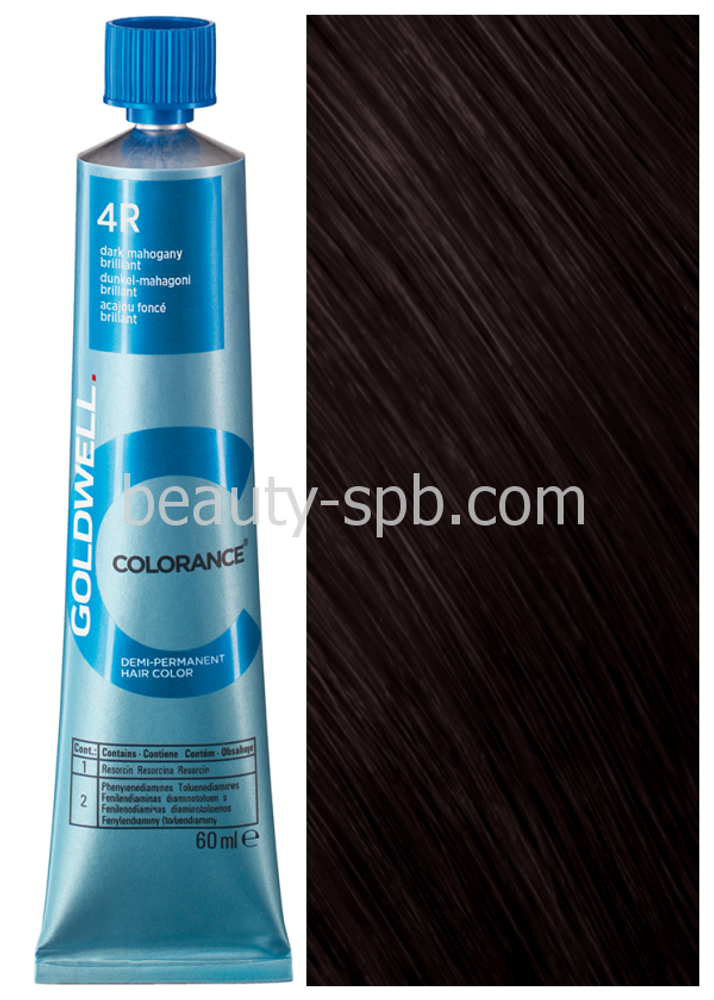 Goldwell Colorance 4R темный махагон 60 мл