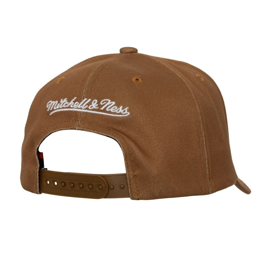 Кепка Mitchell & Ness Branded Comfy Core Stretch Snapback Cap Brown