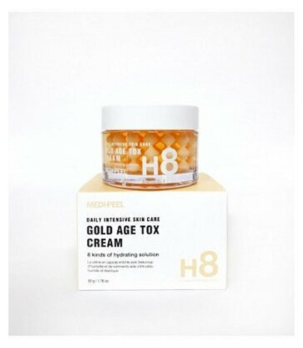 MEDI-PEEL Gold Age Tox H8 Cream (50g) Капсульный крем с коллагеновым комплексом