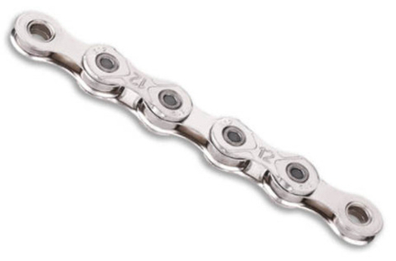 Цепь KMS X12 1/2"x11/128", 126 зв, 12 скор, серебристая, с замком, инд уп.