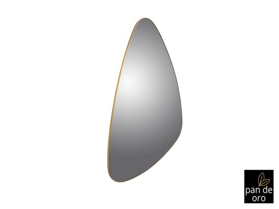 Зеркало треугольное Orio 168Х81 золото