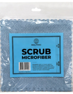 EOLITHIC Микрофибра-скраб голубая для очистки поверхностей SCRUB 20x20