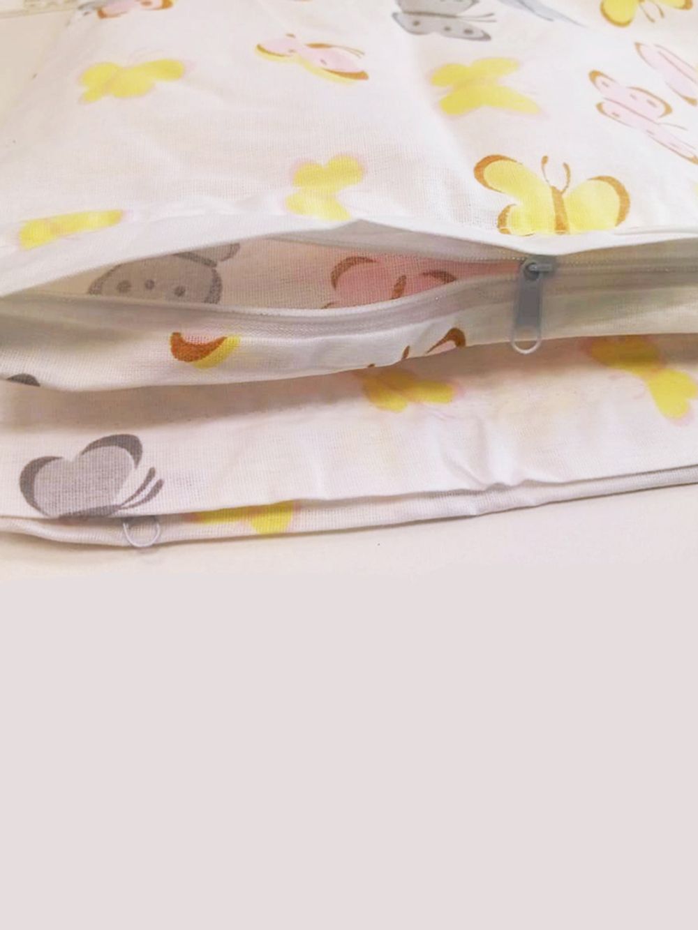 Постельное белье бязь Сказка "Бабочки фиолетовые" 1,5-сп наволочка 50х70 1шт Простынь 150х205 пододеяльник 145х205