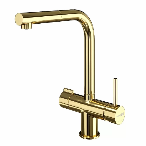 Смеситель для кухни WasserKraft A8977 золото