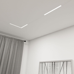 DK8004-CONN-WH Трековый светильник-коннектор SMART LINEAR, IP20, 18W, DIM, 3000K-6000K, белый