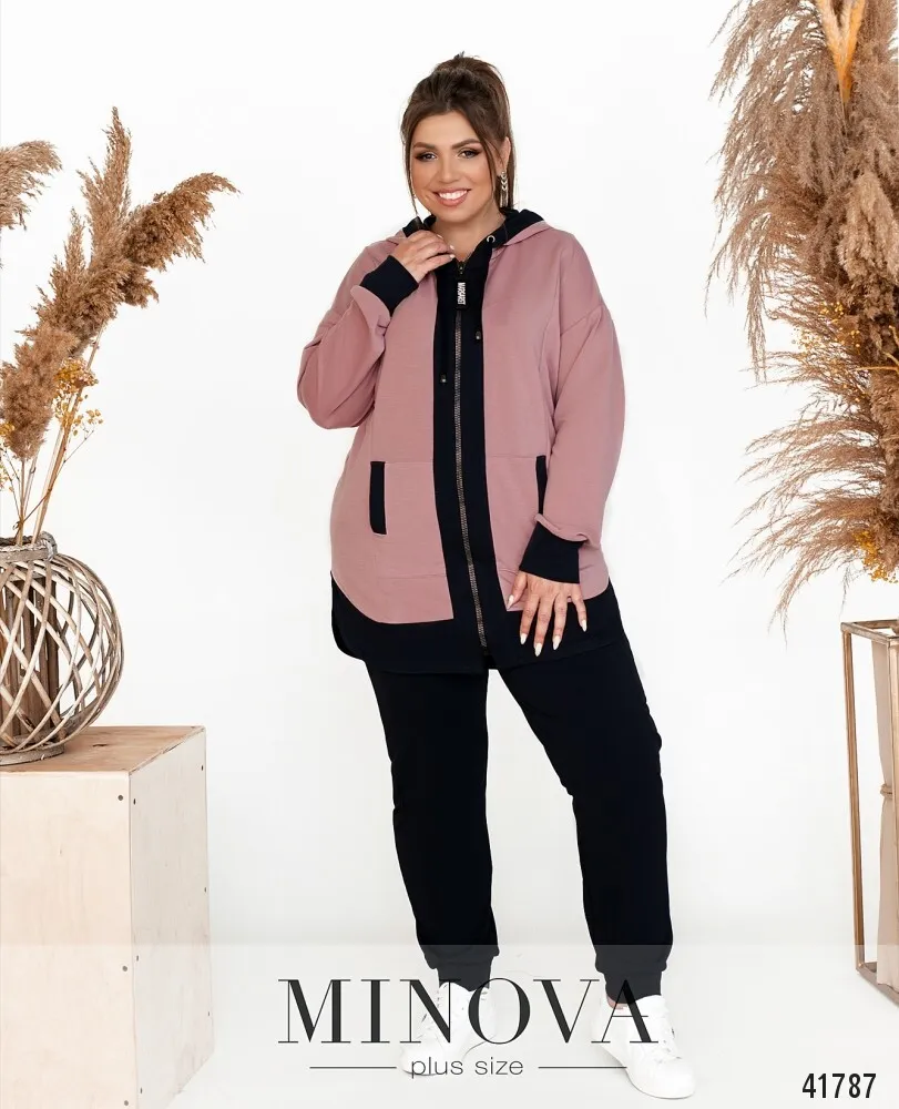 Костюм 17-228-синий-фреза Minova