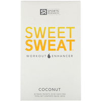 Sweet Sweаt, Coconut Packet Box, Спортивная мазь с ароматом кокоса в пакетиках, 300 г