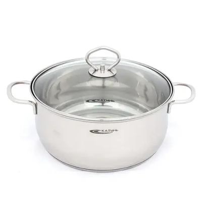 Кастрюля из нержавеющей стали 4,2л «Лира» Катунь