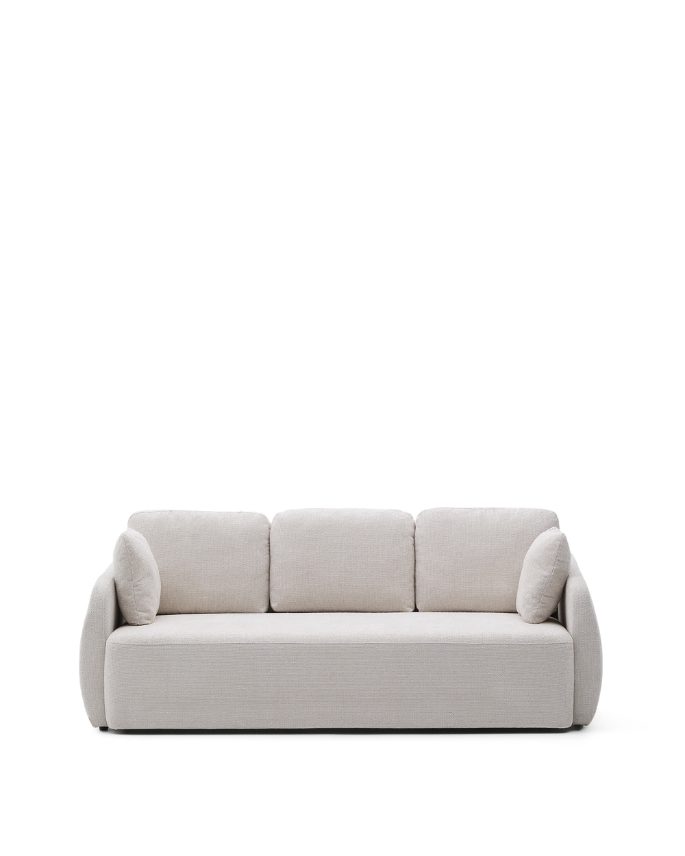 Laira 3-местный диван-кровать из шенилла цвет экрю 225 см