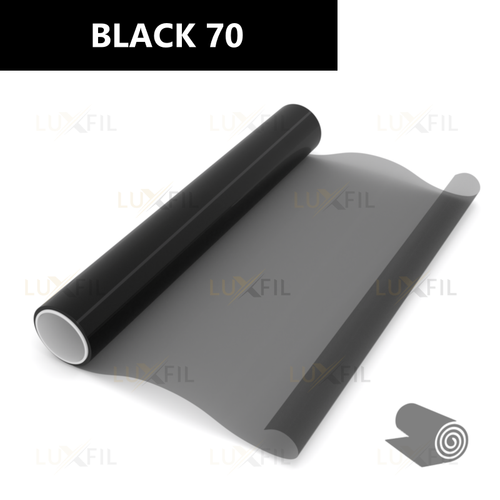 Пленка тонировочная BLACK 70 LUXFIL, (рулон)