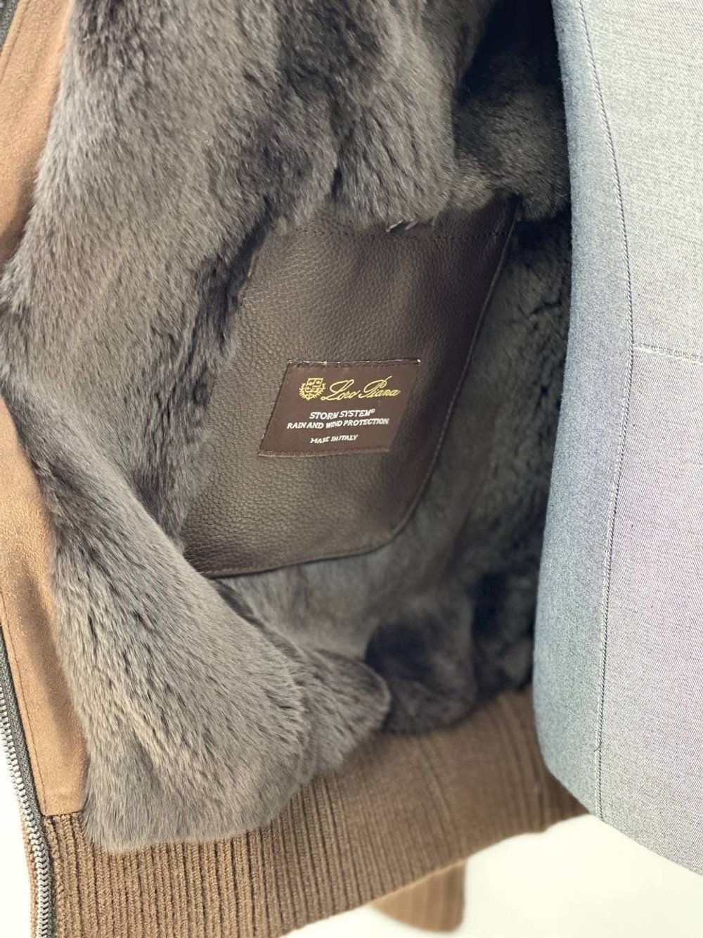 Кардиган Loro Piana с мехом
