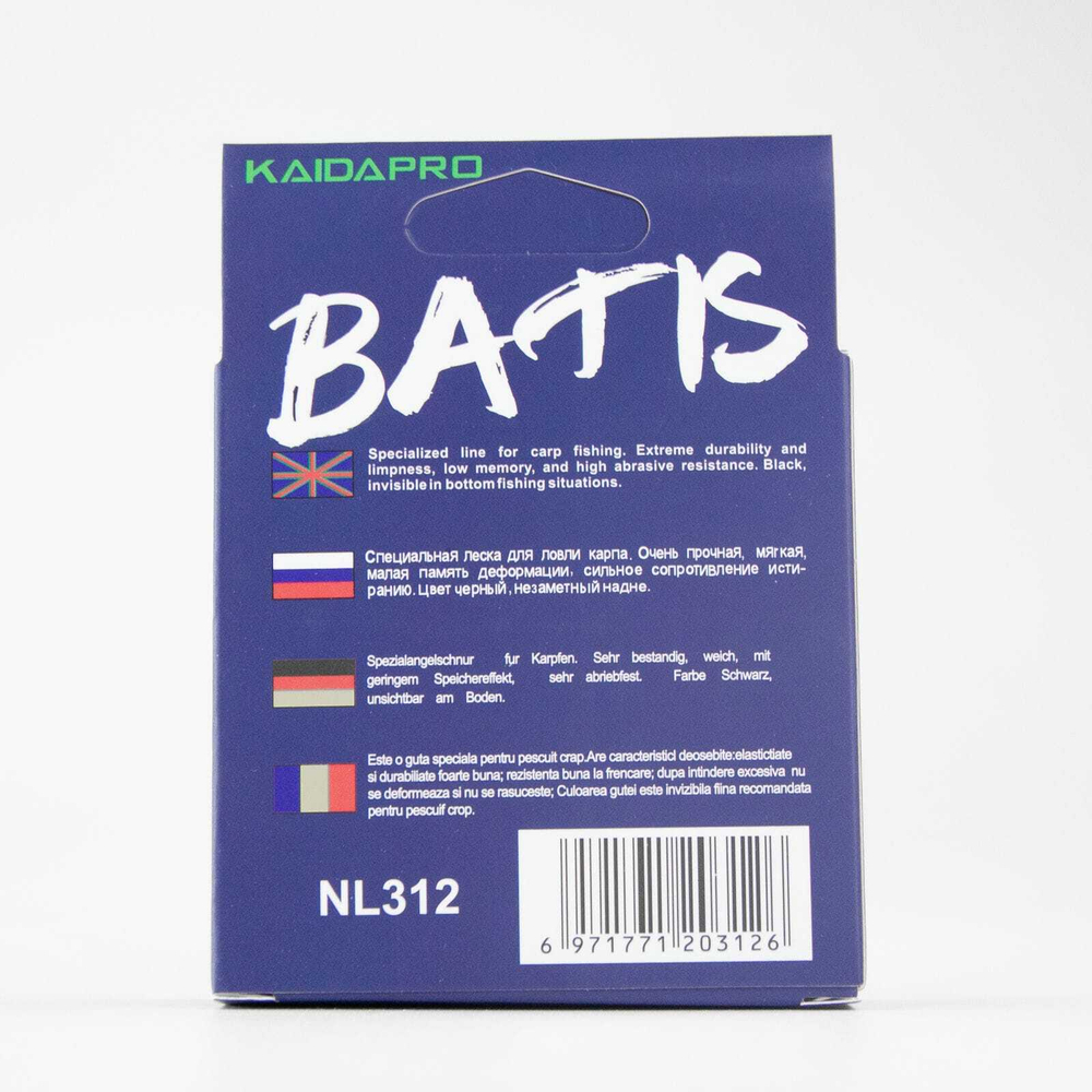 Леска Kaida Batis 100м, Прозрачный