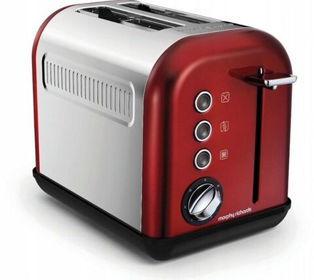 Morphy Richards Accents Special Edition Тостер красный ретро 950 Вт 222011