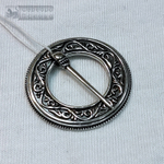 Брошь "Фибула" ажурная