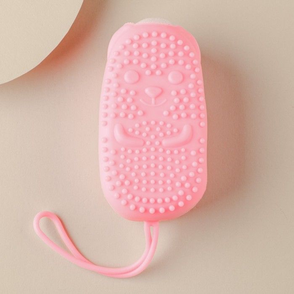 Мочалка «Мишка» (Цвет: разноцветный)